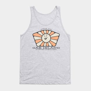 Oak Island, NC Summertime Smiley Sunshine Tank Top